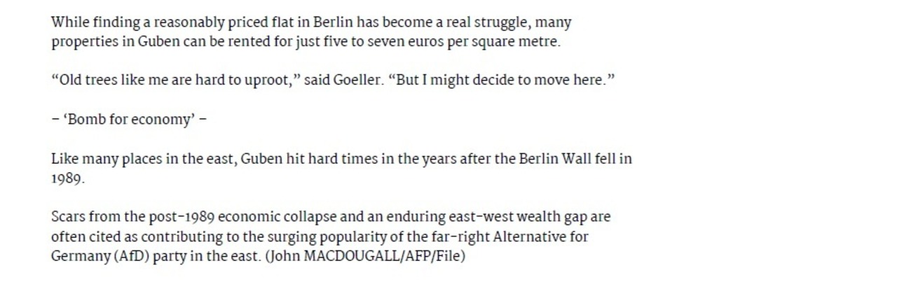 Artikel zum Probewohnen in Guben Toronto Sun