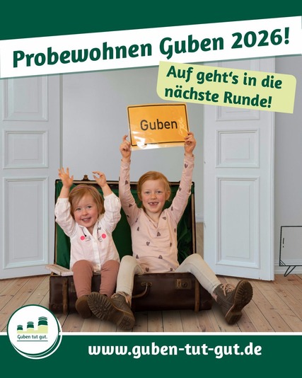 Probewohnen in Guben 2026, Kinder im Koffer